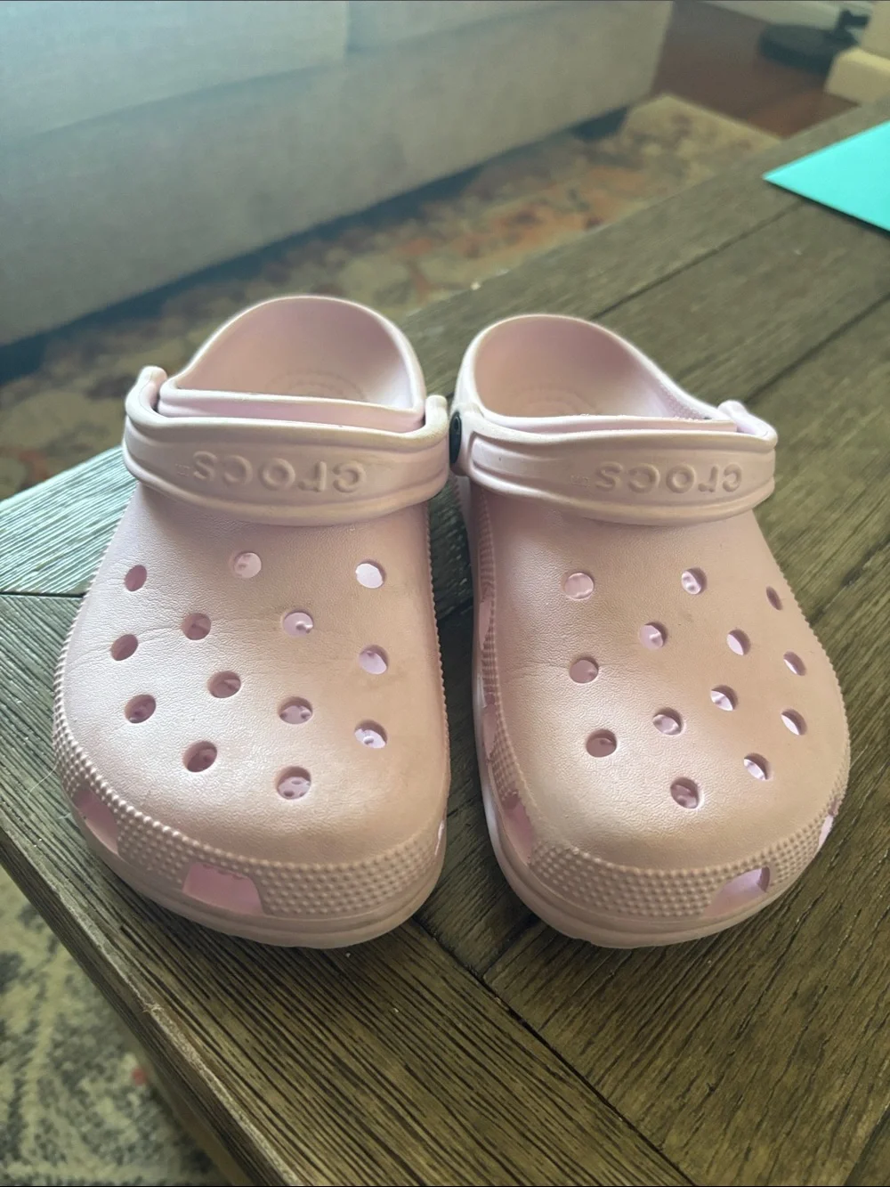 CROCS Classic Clog in Light Pink - Picture 4 of 5